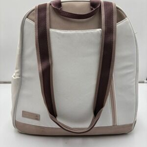 Melbourne Pickleball Backpack Doubletake Dove White Cashmere Padded Racquet